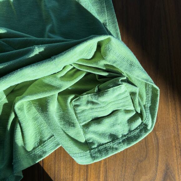 Prana Alessandra Kinley Golf Activewear Dress Green Pintuck Button Bodice XS - Picture 7 of 12